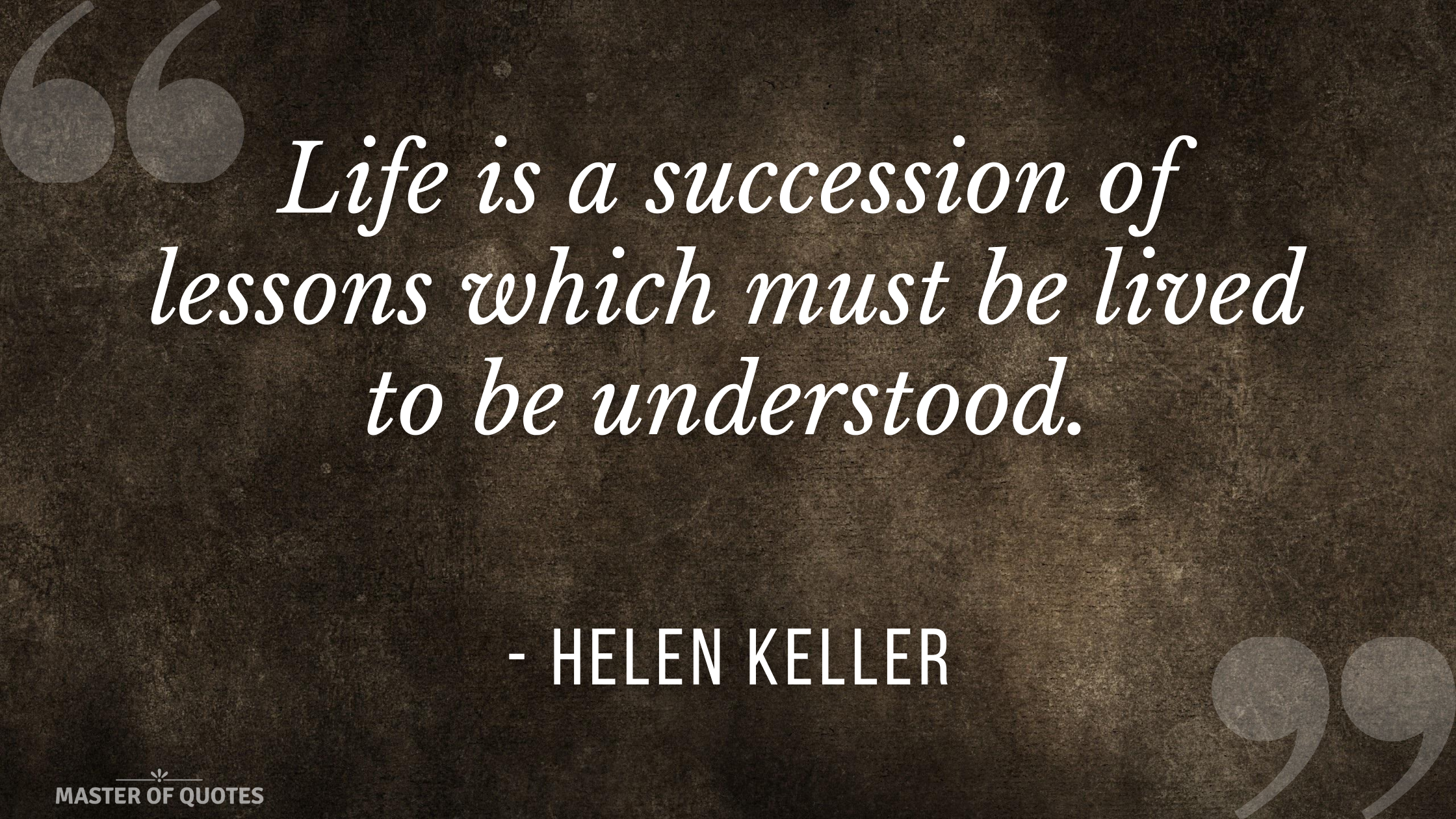 Helen Keller Quote