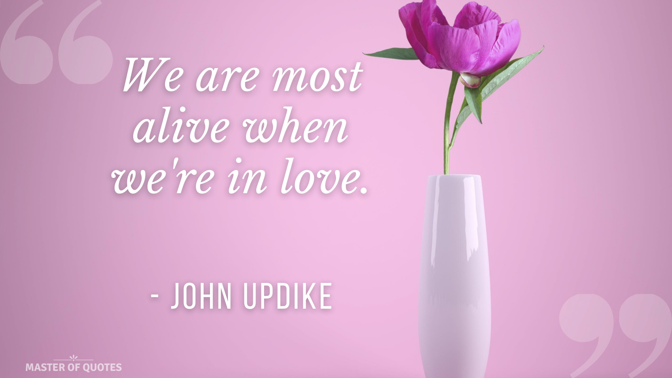 John Updike Quote