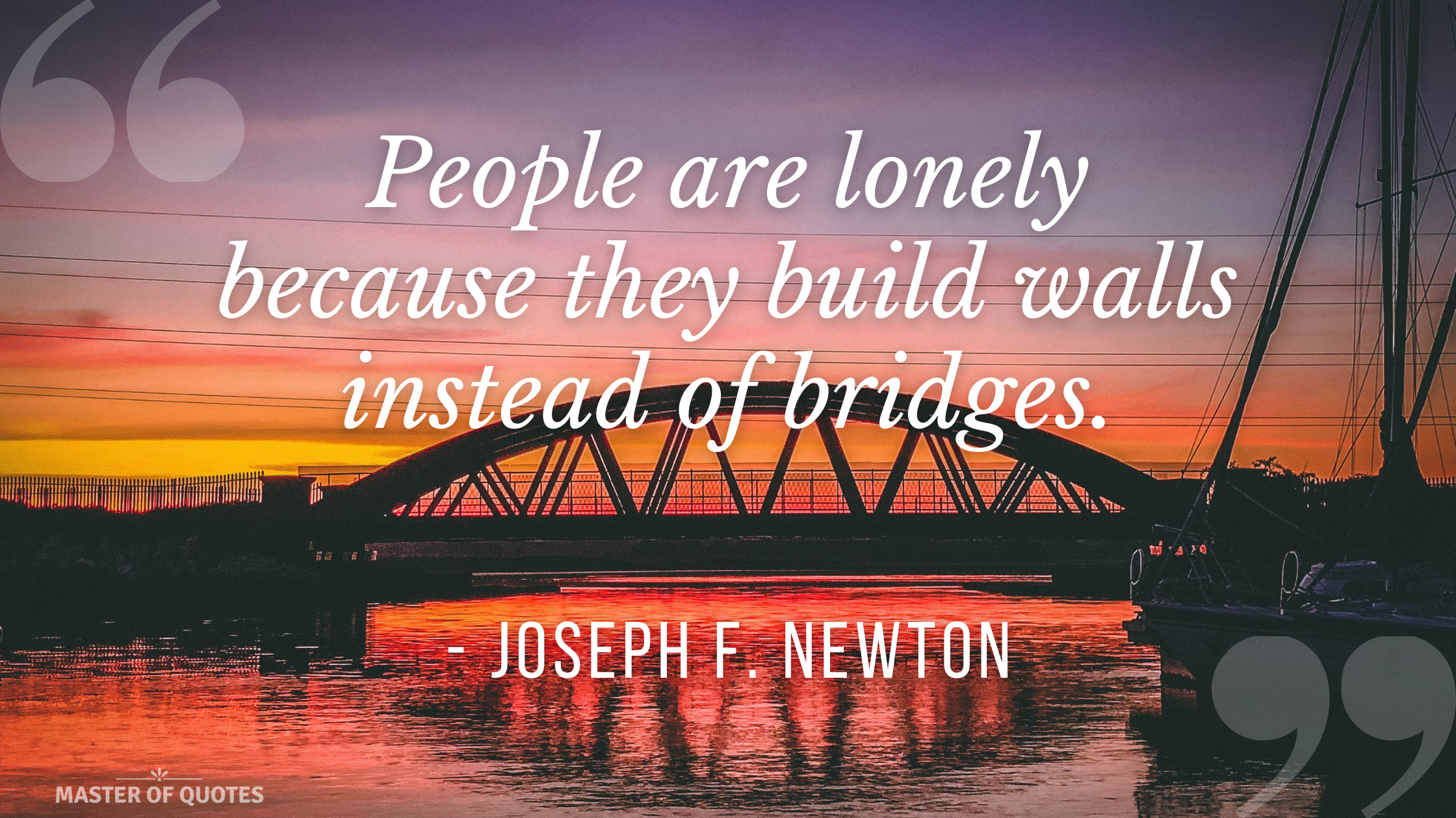 Joseph F. Newton Quote