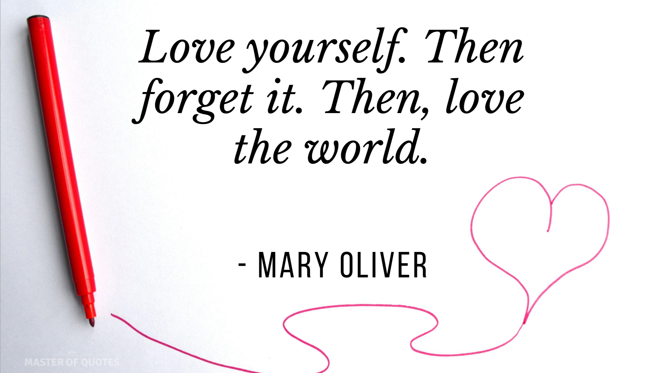 Mary Oliver Quote